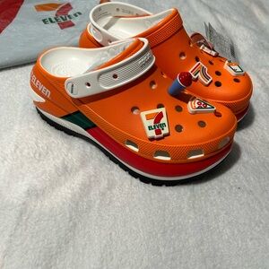 CROCS Orange Sandals